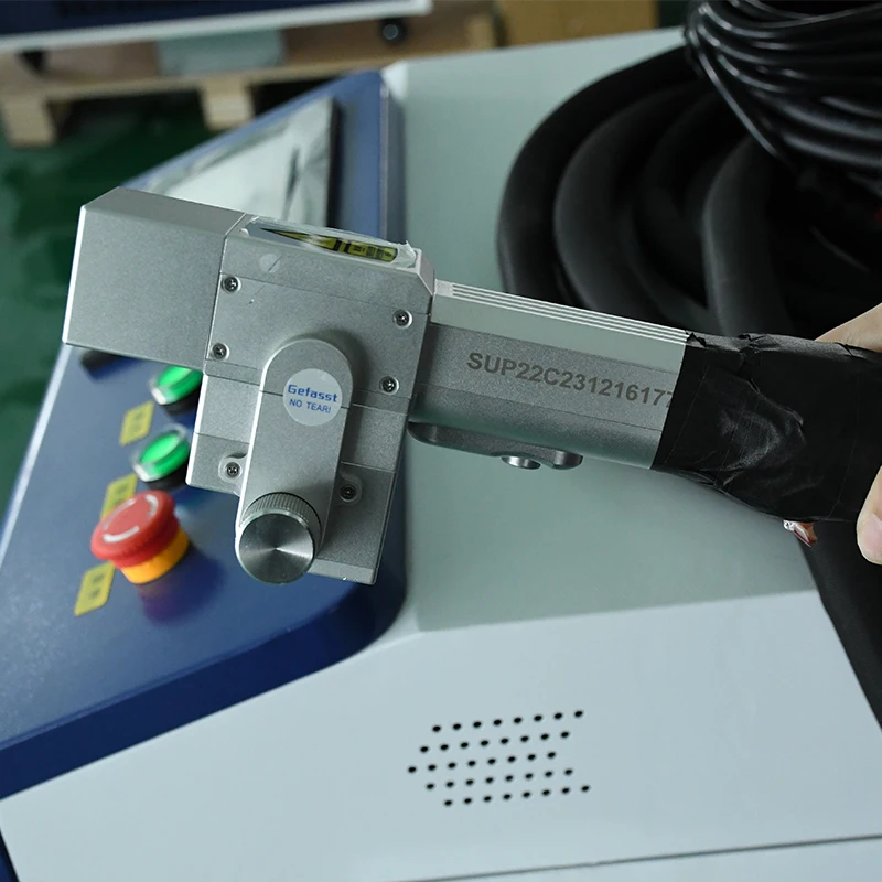 Industrial Laser Rust Remover - Tête de nettoyage laser portative SUP22C,