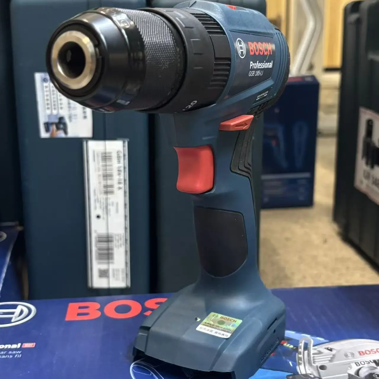Bosch Drill Gsb 18V - Perceuse à percussion sans fil sans