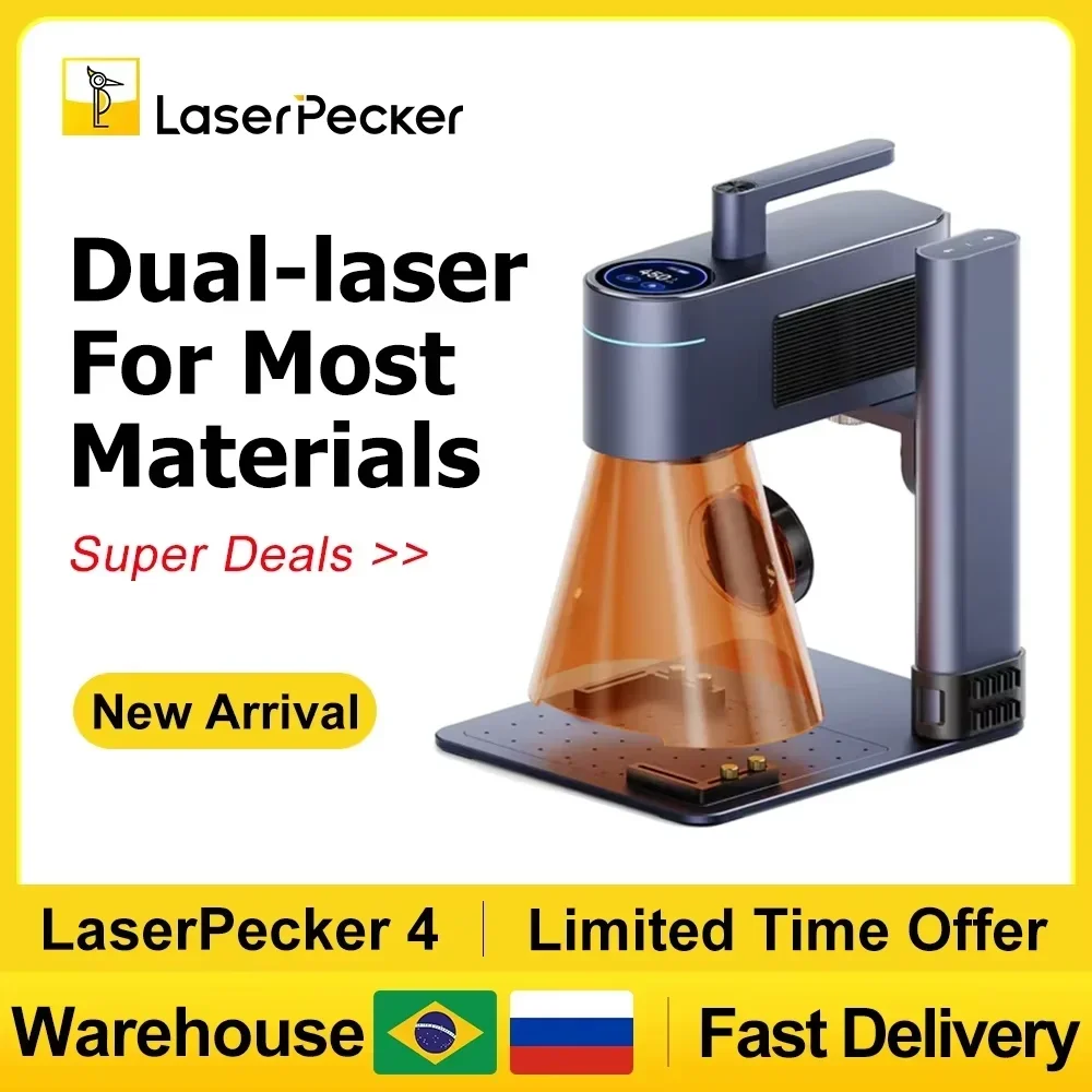 Industrial Laser Cutting Machine - LASERPECKER-Machine à Graver au Laser 4