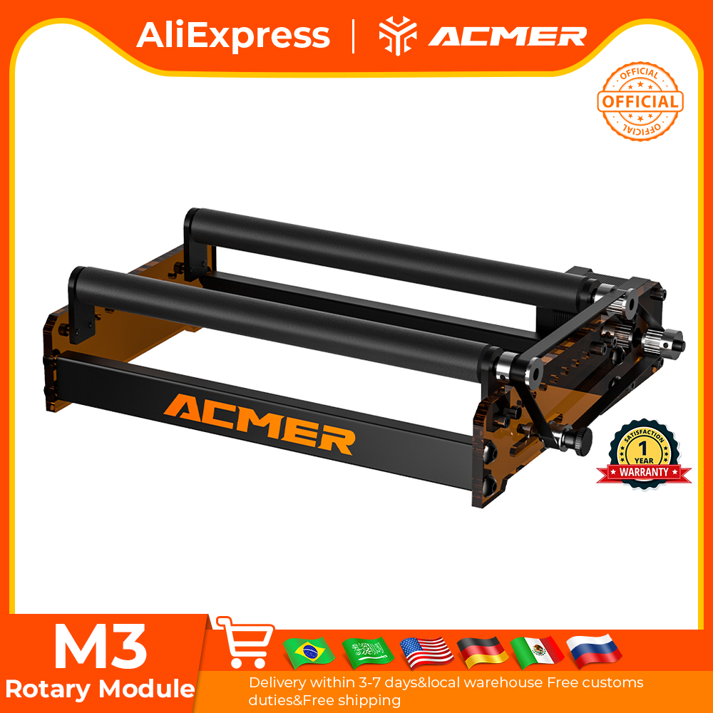 Industrial Laser Cutting Machine - Rouleau rotatif laser ACMER M3 360