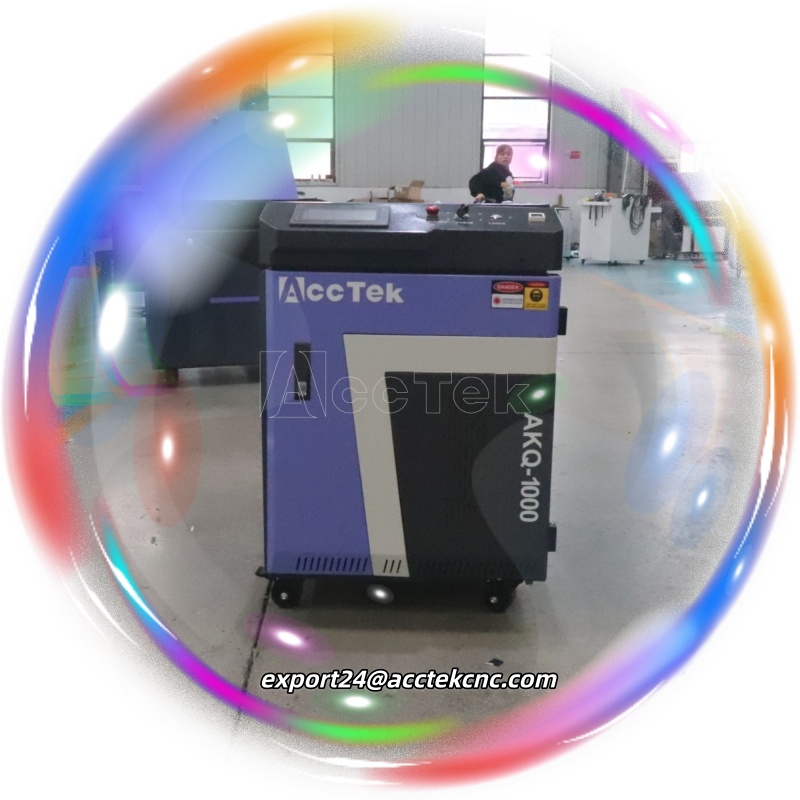 Industrial Laser Rust Remover - Machine de nettoyage Laser pulsée 1000w,
