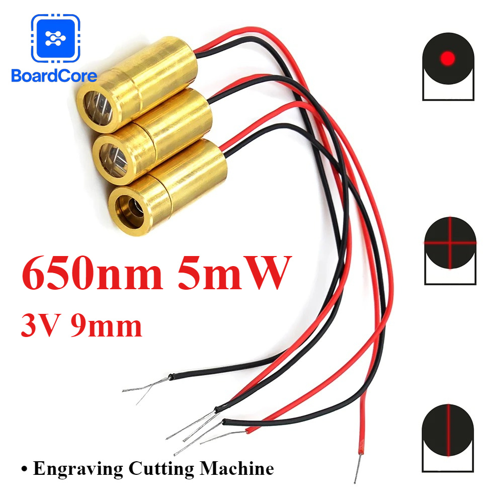 Industrial Laser Table - Mini tête laser rouge 650nm 5mW