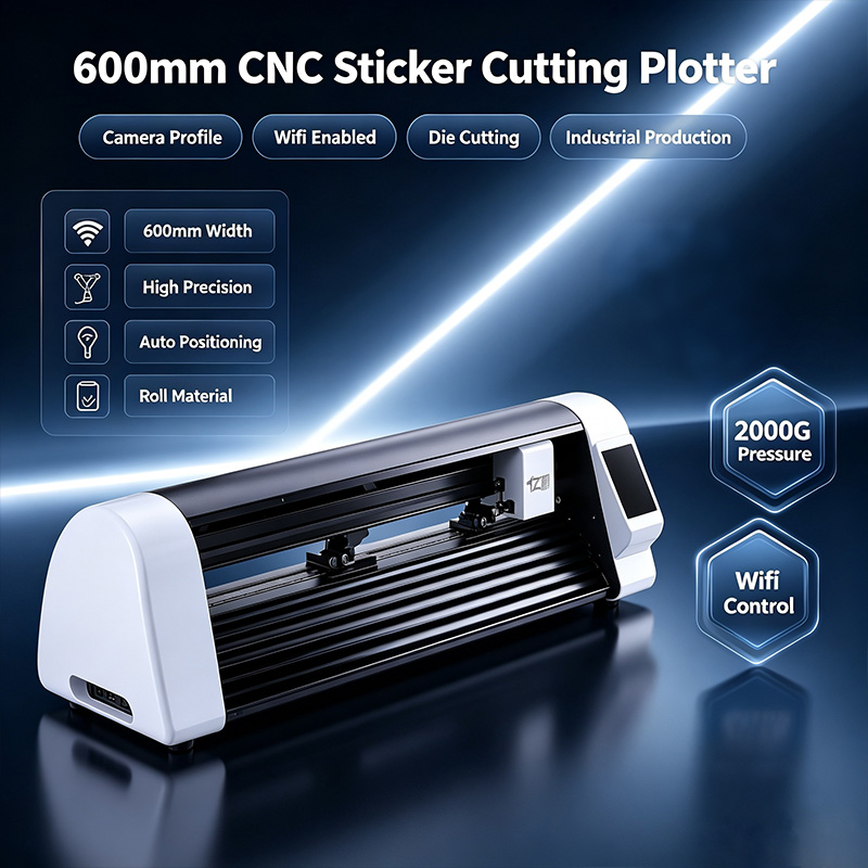 Industrial Laser Cutting Machine - Traceur de découpe laser CNC 600