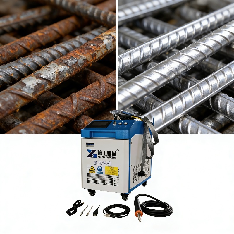 Industrial Handheld Laser Welder - Nettoyeur, soudeur et découpeur laser 3-en-1