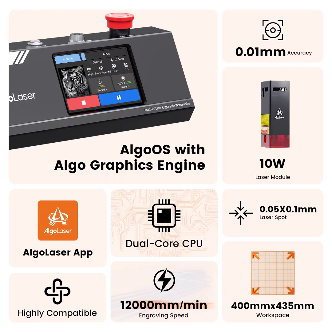 Algolaser bricolage Table 40*4 - Industrial Laser Table avis et prix