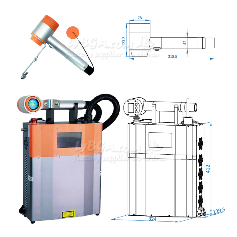 Machine de nettoyage Laser pul - Industrial Laser Rust Remover avis et prix