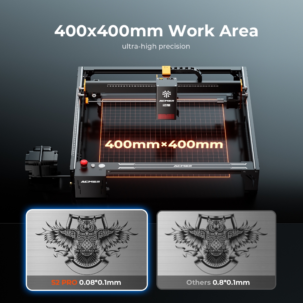 Machine de gravure laser ACMER - Industrial Laser Cutting Machine avis et prix